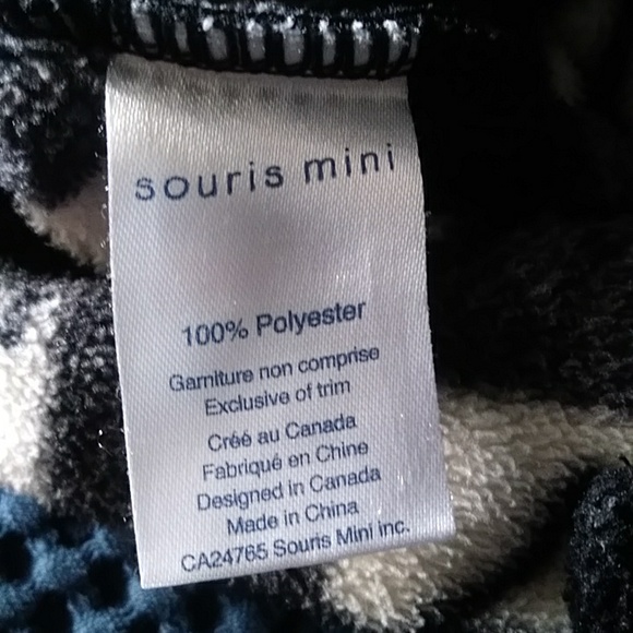 Souris mini flecee vest girls 8 - Picture 6 of 6